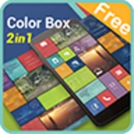 go big theme color box android application logo